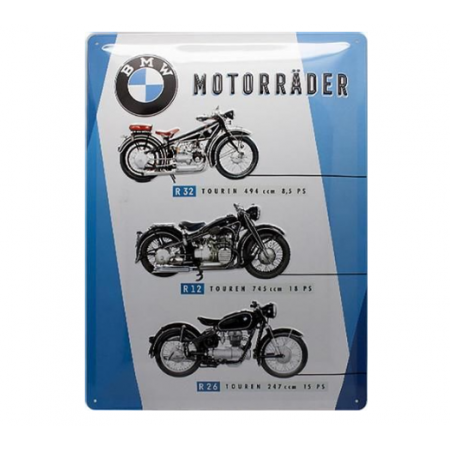 Металева табличка BMW "Bikes"