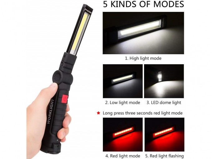 Ліхтарик USB / SMD-LED WL52