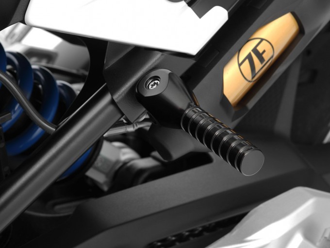 Ручка для підйому Wunderlich для BMW F900R / F900XR - складана - чорна