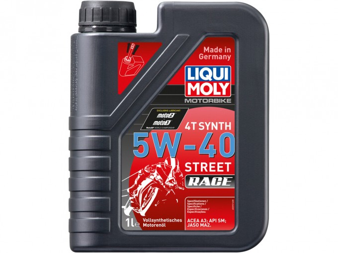 Моторное масло Liqui Moly Street Race 5W40 1L