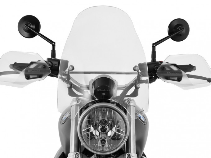 Вітрове скло Wunderlich "70th-ROADSTER" для BMW RnineT Pure/Scrambler - прозоре