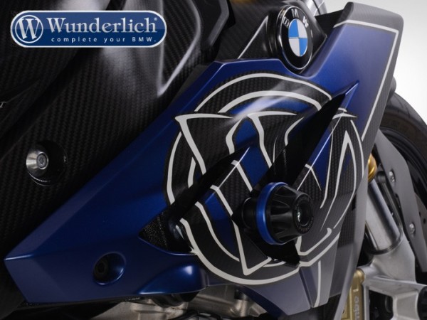 Крашпед двигуна Wunderlich для BMW S1000R – чорно-синій
