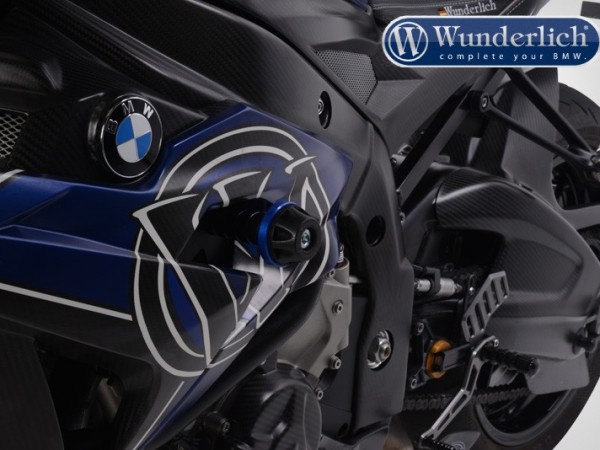Крашпед двигуна Wunderlich для BMW S1000R – чорно-синій