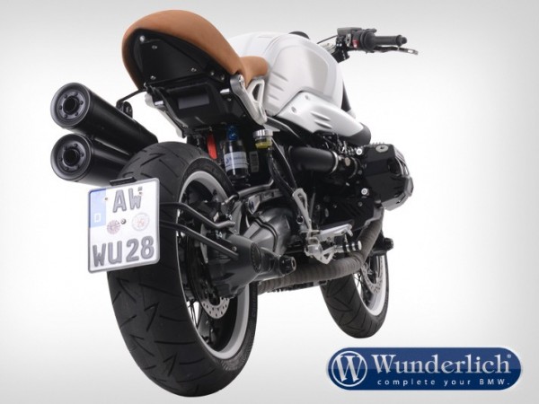 Держатель номера с подсветкой для BMW RnineT