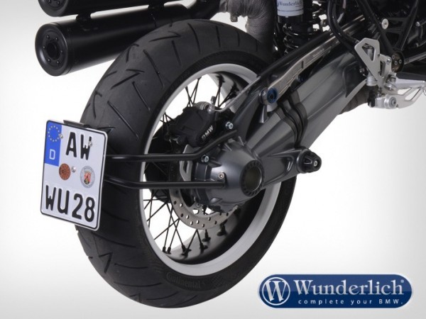Держатель номера с подсветкой для BMW RnineT
