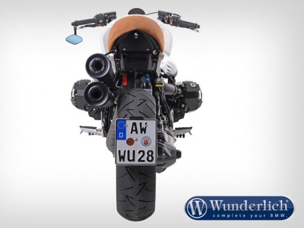 Держатель номера с подсветкой для BMW RnineT