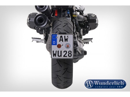 Держатель номера с подсветкой для BMW RnineT