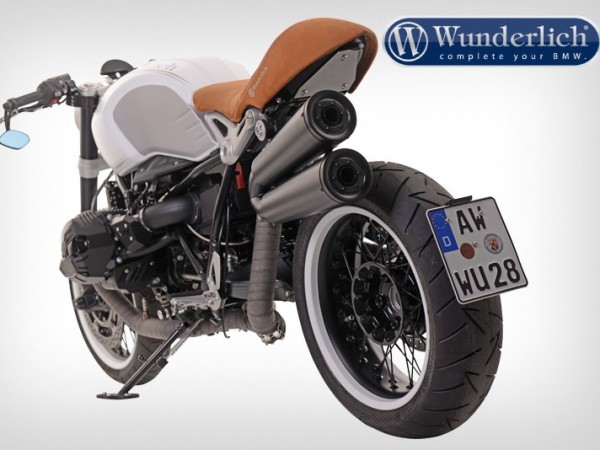 Держатель номера с подсветкой для BMW RnineT