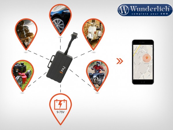 Устройство отслеживания мотоциклов и GPS-трекер Wunderlich