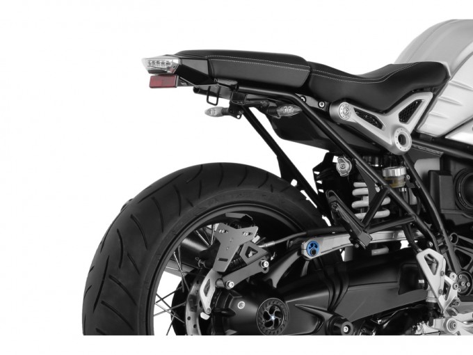 Утримувач номерного знаку Wunderlich "LOW" для BMW RnineT/Pure/Scrambler/Urban G/S - чорний