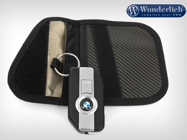 Сумочка для ключей с RFID-блокатором Wunderlich - карбон