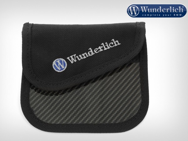 Сумочка для ключей с RFID-блокатором Wunderlich - карбон