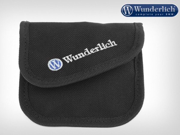 Сумочка для ключей с RFID-блокатором Wunderlich - черная