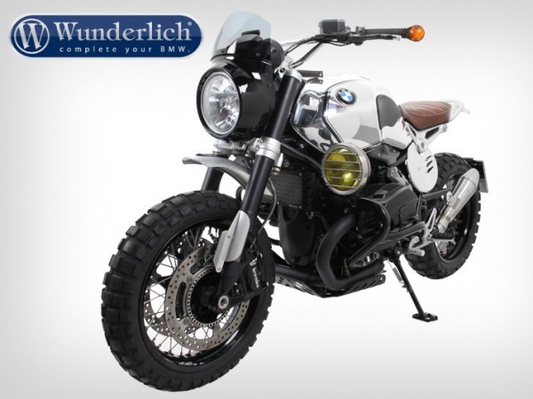 Крило переднє Wunderlich Classic - високе - сріблясте