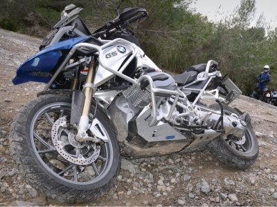 Захист двигуна розширений Wunderlich для BMW R1200GS LC/R1200GS LC ADV - срібло
