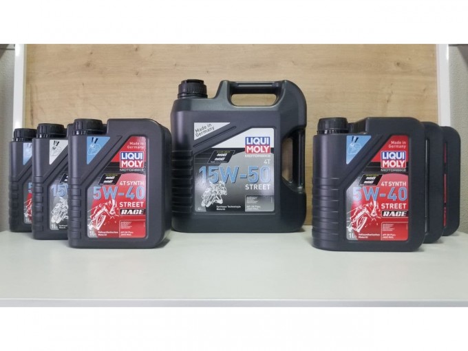 Моторное масло Liqui Moly Street 5W40 4L