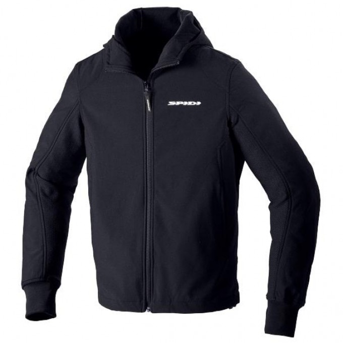Мотокуртка Hoodie Armor EVO BLACK