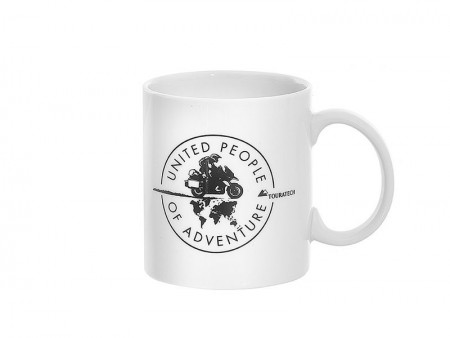 Чашка Touretech "United people of adventure"