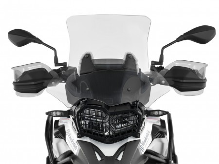 Вітрове скло Wunderlich "MARATHON" для BMW F750/850GS - кронштейн (160 мм) - прозоре