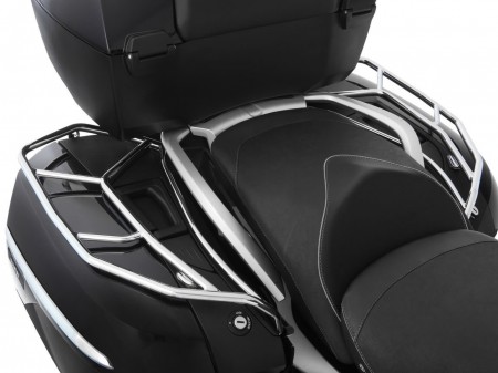 Багажна система Wunderlich для бокового кофру BMW - правий - срібло