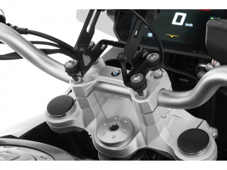 Проставка руля Wunderlich "ERGO"  для BMW F750GS - 20мм - серебристая
