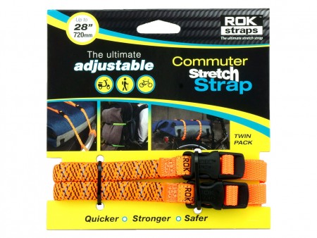 Ремені Rokstraps Strap It помаранчеві 28-72 см з петлями