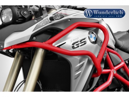 Захисні дуги для бака Wunderlich "ADVENTURE" для BMW F800GS (2017) - червоні.