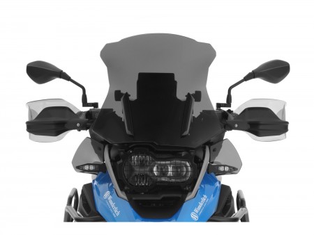 Вітрове скло Wunderlich "MARATHON" для BMW R1200/1250GS/Adventure - з кронштейнами - тоноване