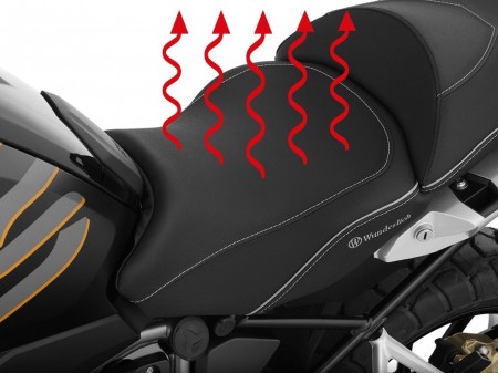 Сидіння водія Wunderlich "AKTIVKOMFORT" для BMW R1200/1250GS/Adventure - з підігрівом - стандартне