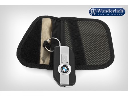Сумочка для ключей с RFID-блокатором Wunderlich - карбон