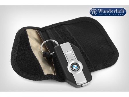 Сумочка для ключей с RFID-блокатором Wunderlich - черная