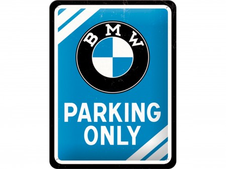 Металева табличка BMW "PARKING ONLY"