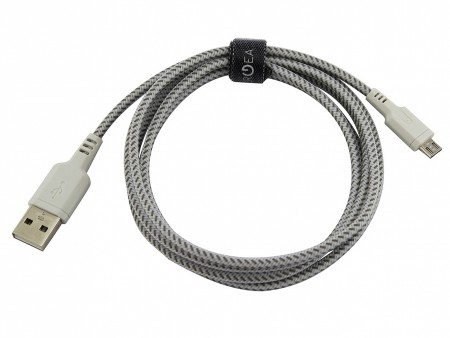Kабель Energea NyloTouch 1.5m USB черный/серый