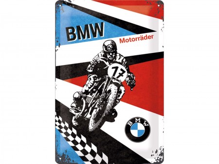 Металева табличка BMW «Motorräder»