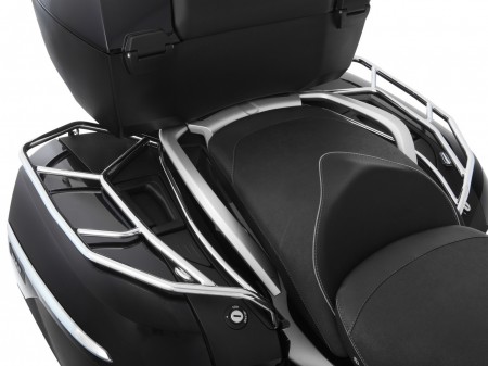 Багажна система Wunderlich для бокового кофру BMW - лівий - срібло